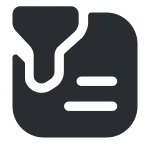 Document Filter SVG Icon